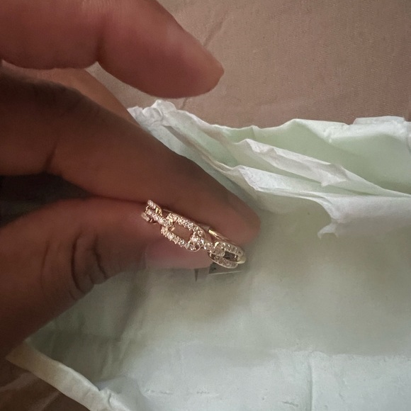 100% AUTHENTIC DAVID YURMAN STAX CHAIN LINK RING - Picture 4 of 9